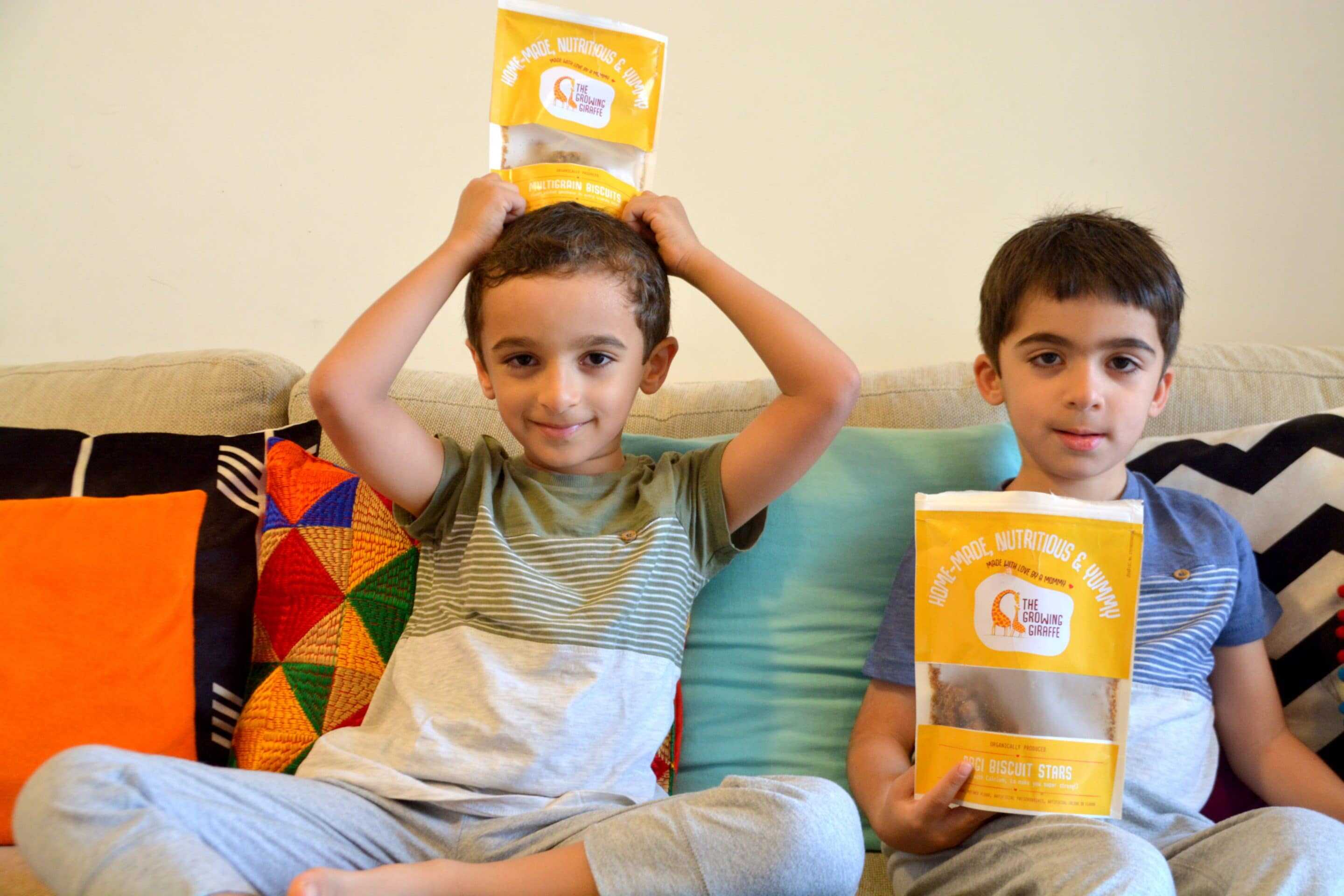 The Growing Giraffe offers healthy snacks for children