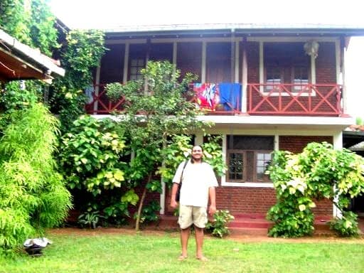 Sanjaya at his home in Colombo